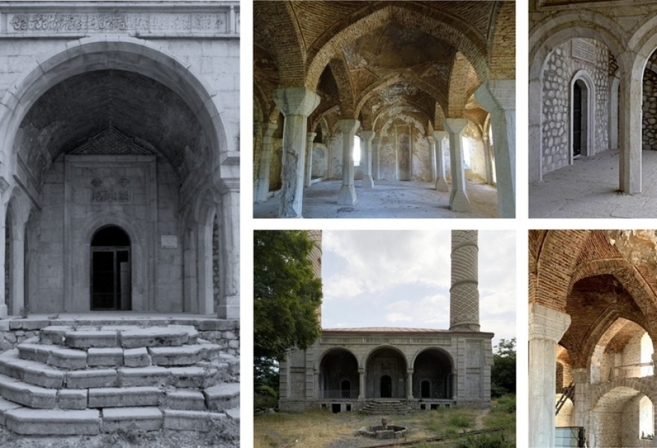 Armenia está dispuesta a falsificar la historia haciendo serios cambios en el interior de la mezquita "Yukhari Govhar Agha"