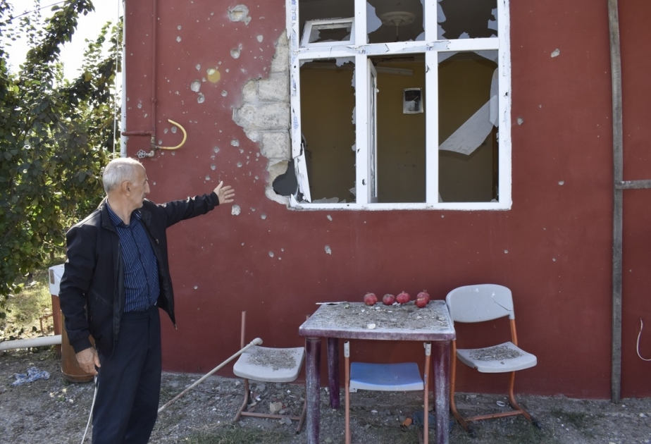 Evi dağılan Tərtər sakini: Dinc sakinlərin evlərini hədəfə almaq erməni xislətini açıq-aydın göstərir  FOTO VİDEO