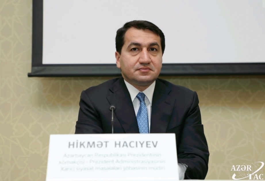 Помощник Президента Азербайджана провел брифинг в видеоформате для представителей ведущих зарубежных СМИ, аккредитованных в Турции