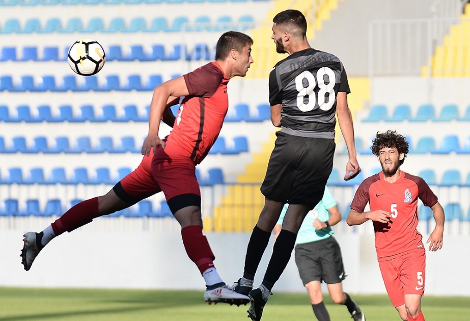 Azərbaycanın U-19 millisi yoxlama oyununda qalib gəlib