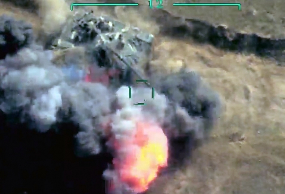 Министерство обороны: В Тонашене уничтожены два танка противника