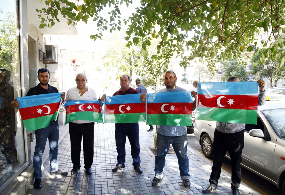 “Biz birlikdə güclüyük” adlı bayraq aksiyası keçirilir