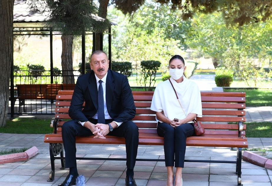 President Ilham Aliyev: We have hoisted our flag on these lands and no-one can take us out of these lands