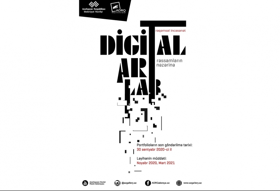 “Digitalart-lab” layihəsinə qeydiyyat başa çatıb