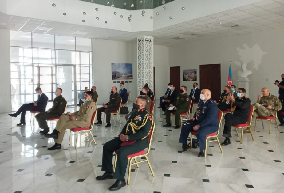 Qazaxıstanda akkreditə olunmuş hərbi attaşelər üçün brifinq keçirilib