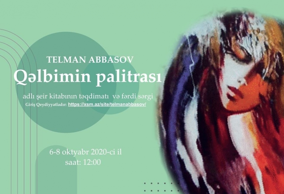 Xətai Sənət Mərkəzində “Qəlbimin palitrası” adlı rəsm sərgisi açılacaq