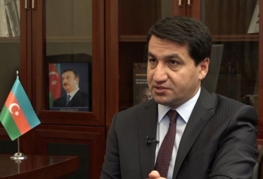 Hikmat Hajiyev: If attacks against Azerbaijan from Armenian territory are not stopped, adequate measures will be taken against military targets which carry out firing