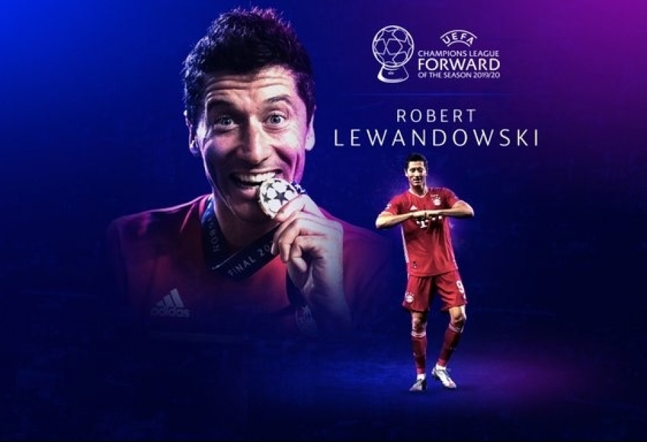 UEFA Çempionlar Liqası: Robert Levandovski mövsümün ən yaxşı hücumçusu seçilib
