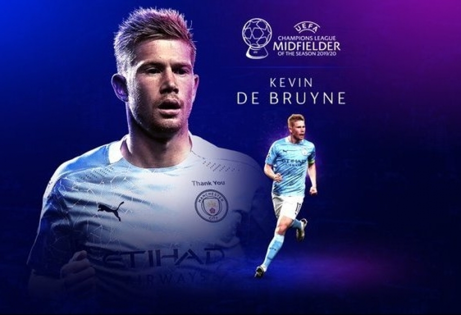 Де Брюйне — лучший полузащитник Лиги чемпионов-2019/20