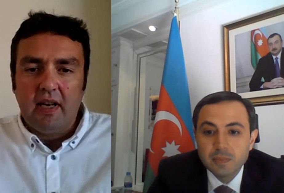 Azərbaycan səfiri İspaniyanın tanınmış beyin mərkəzinə Ermənistanın hərbi təxribatları ilə bağlı müsahibə verib
