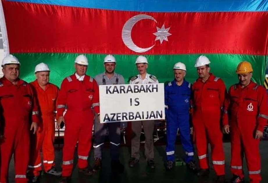 Xarici sularda üzən dənizçilər də Azərbaycanın haqq səsini dünyaya çatdırır