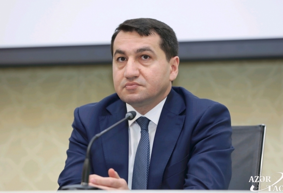 Хикмет Гаджиев: Умышленный обстрел армянской армией населённых пунктов и мирного населения Азербайджана является дикостью и варварством