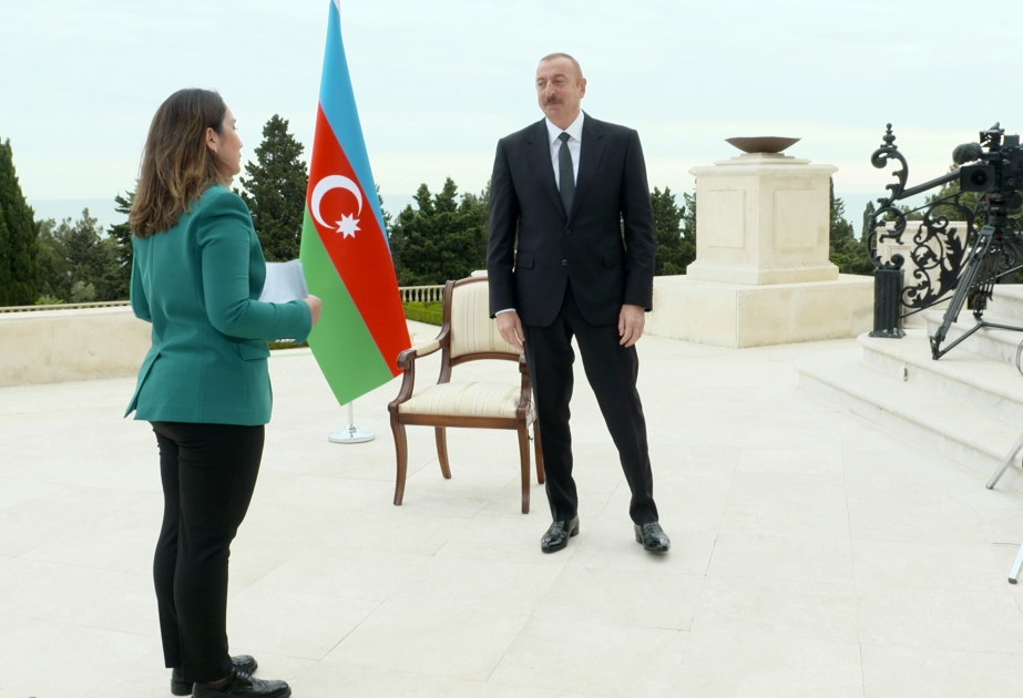 Prezident: Qoy Dağlıq Qarabağa öz müqəddəratını təyinetmə vermək istəyən ölkələr öz torpaqlarının bir hissəsini oradakı ermənilərə versinlər