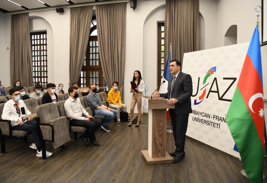 Azərbaycan-Fransız Universitetinə yeni qəbul olan tələbələr üçün “Oriyentasiya Günü” keçirilib