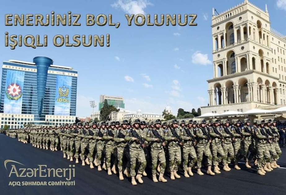 “Azərenerji”dən Silahlı Qüvvələrə dəstək