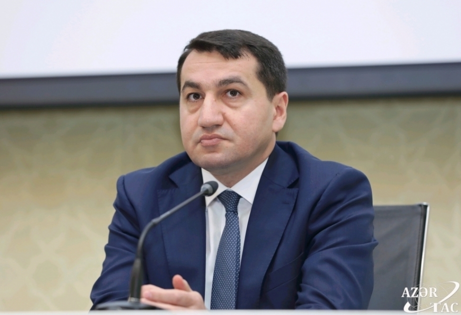 Hikmat Hadjiyev: “Azerbaiyán conserva su derecho a tomar medidas adecuadas contra objetivos militares legítimos para defender a los civiles”