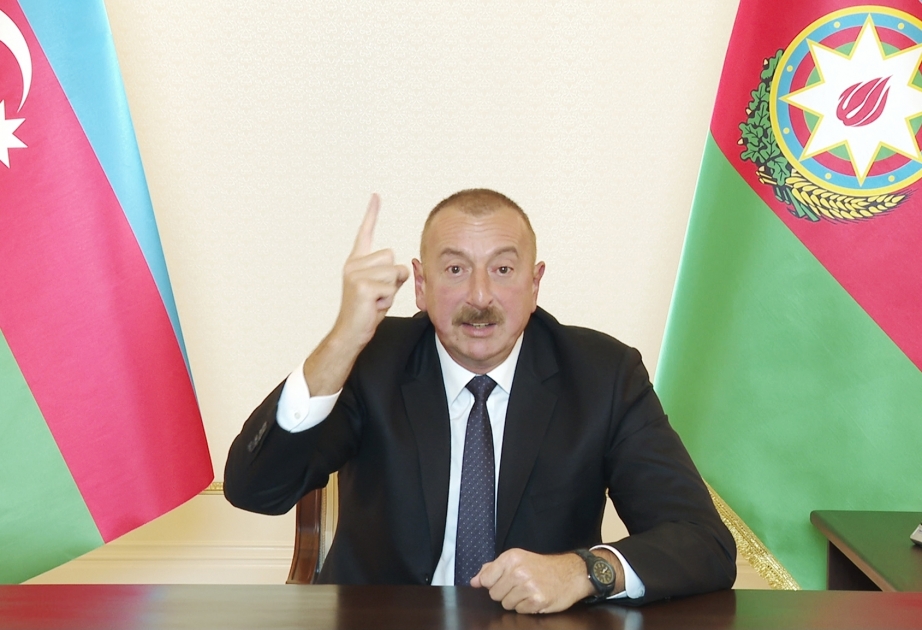 Президент Ильхам Алиев: Покиньте территории Азербайджана, живите на своей земле, и тогда будет мир