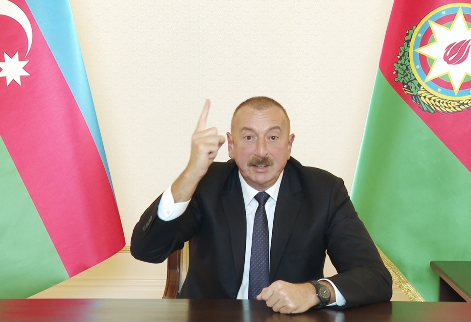 Президент Ильхам Алиев: Считаю, что решение должно быть достигнуто путем переговоров, однако переговоры должны иметь содержание