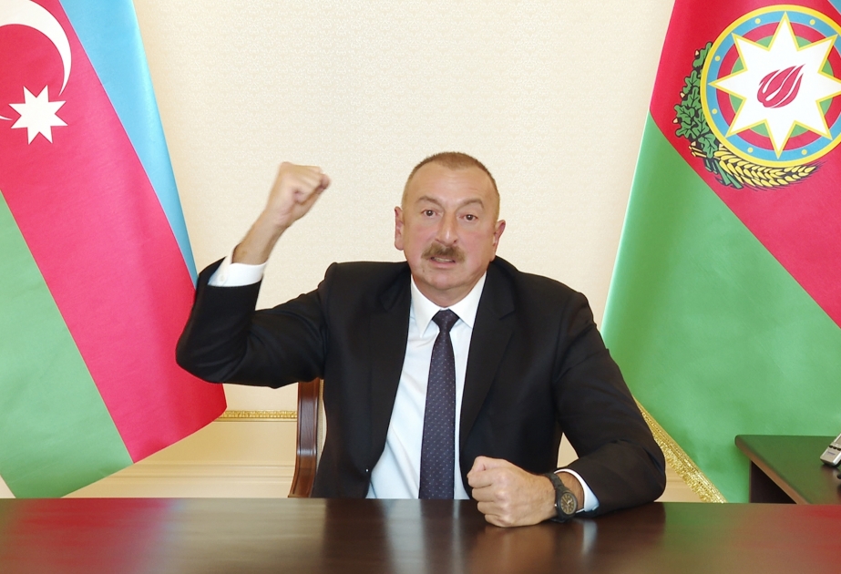 Президент Ильхам Алиев: Наша территориальная целостность должна быть восстановлена, и мы – на справедливом пути