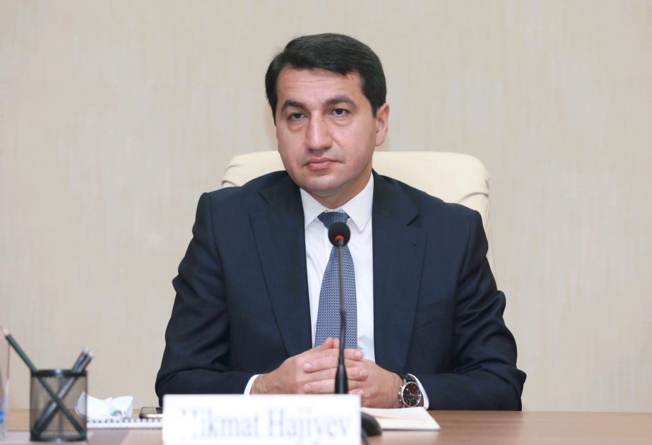 Hikmat Hajiyev: Armenians are today hopeless and desperate on the battlefield