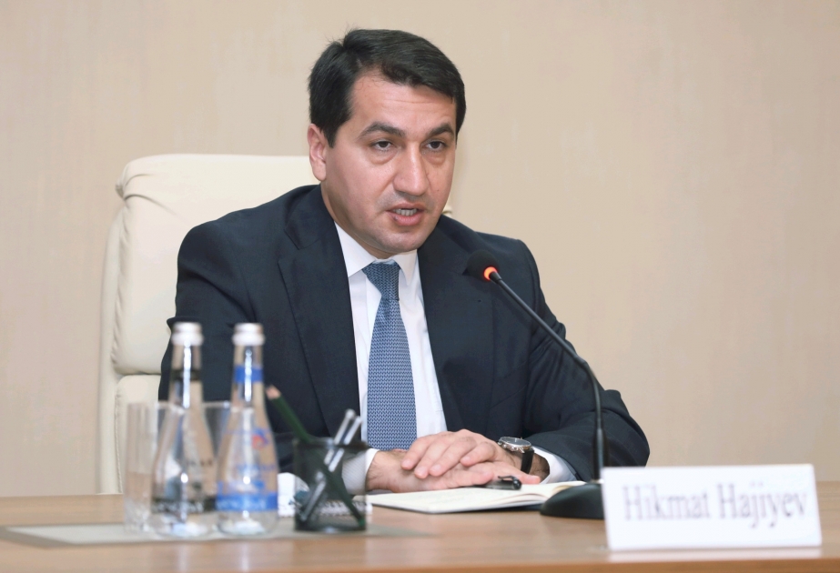 Hikmət Hacıyev: “Amnesty International” bir daha nə qədər birtərəfli, qərəzli, ikili standartlardan çıxış edən bir təşkilat olduğunu göstərdi