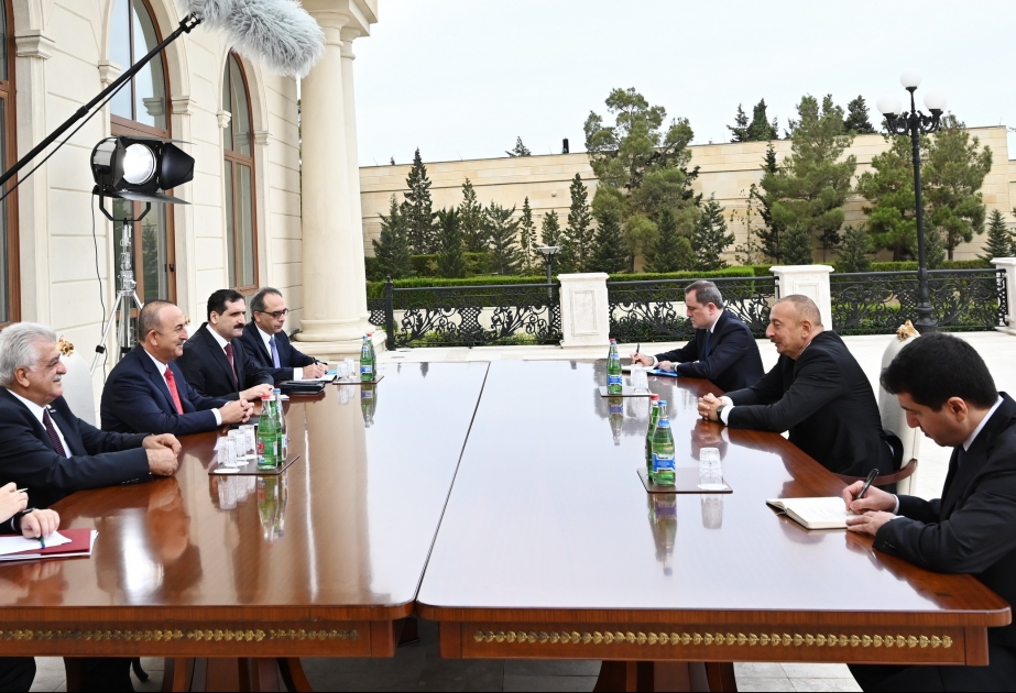 Prezident İlham Əliyev: Türkiyə həm Yaxın Şərq bölgəsində, həm də Qafqaz bölgəsində sabitləşdirici rol oynayır VİDEO ​