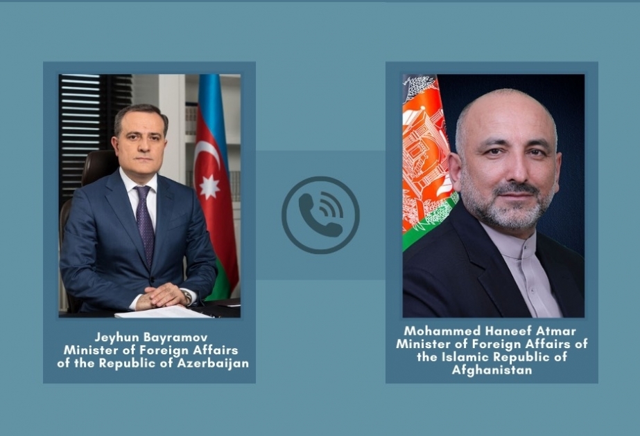 مكالمة هاتفية بين وزير الخارجية الأذربيجاني ونظيره في أفغانستان