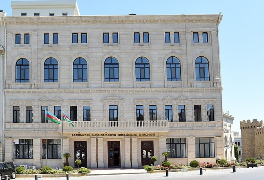 Constitutional Court of Azerbaijan issues appeal to all Constitutional Courts of world