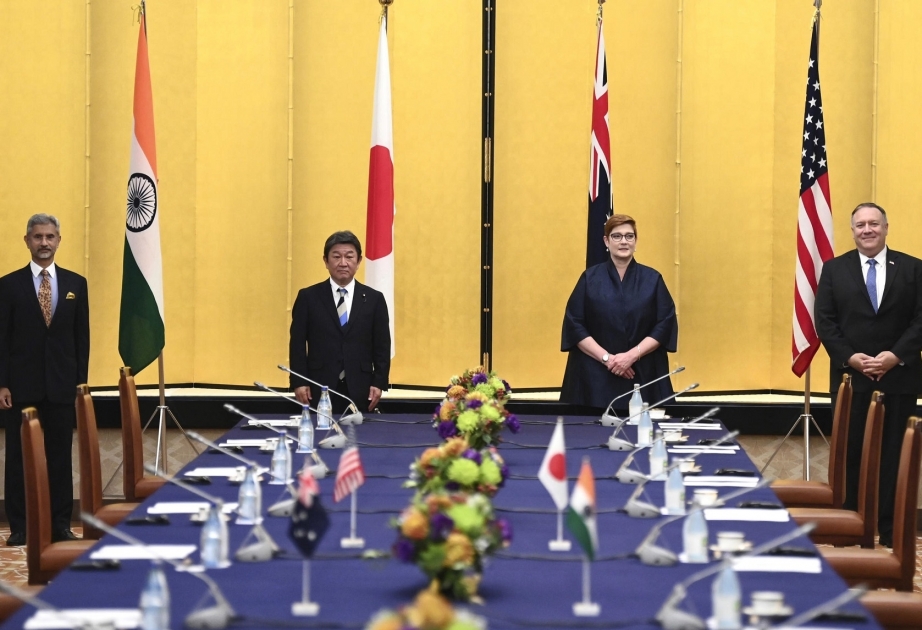 Les ministres des Affaires étrangères du Japon, des États-Unis, de l'Australie et de l'Inde se sont réunis à Tokyo
