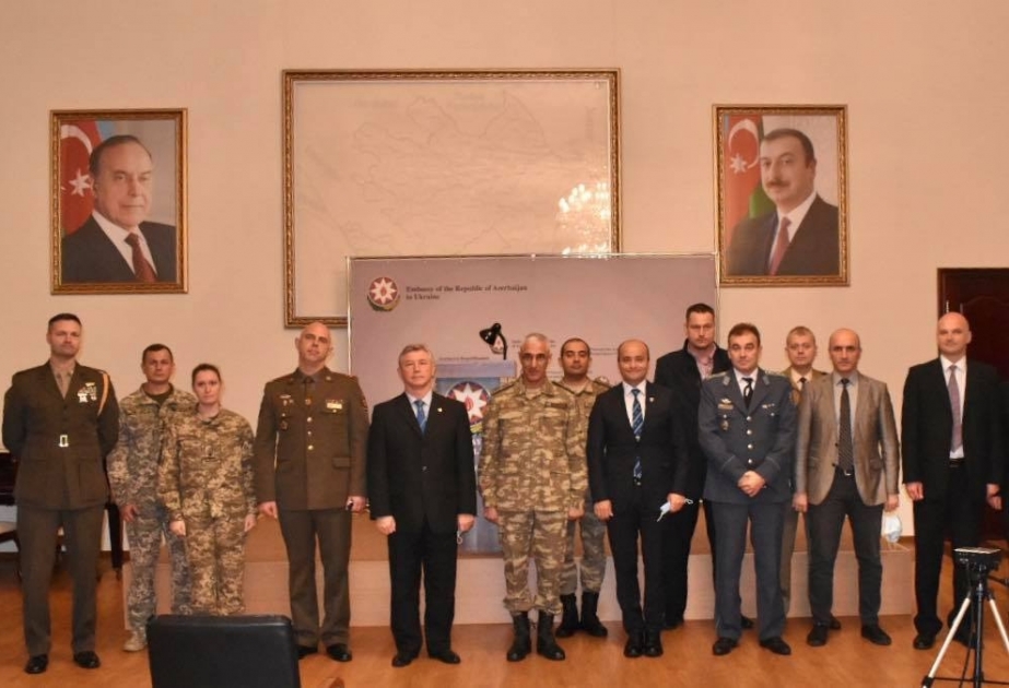 Xarici ölkələrin Ukraynadakı hərbi attaşelərinə Ermənistanın Azərbaycana qarşı hərbi təcavüzü barədə məlumat verilib VİDEO