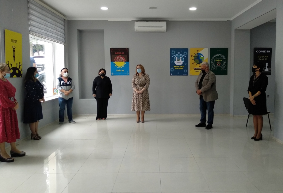Mədəniyyət və İncəsənət Universitetində sərgi: “COVID-19 və ÜMİD-20”