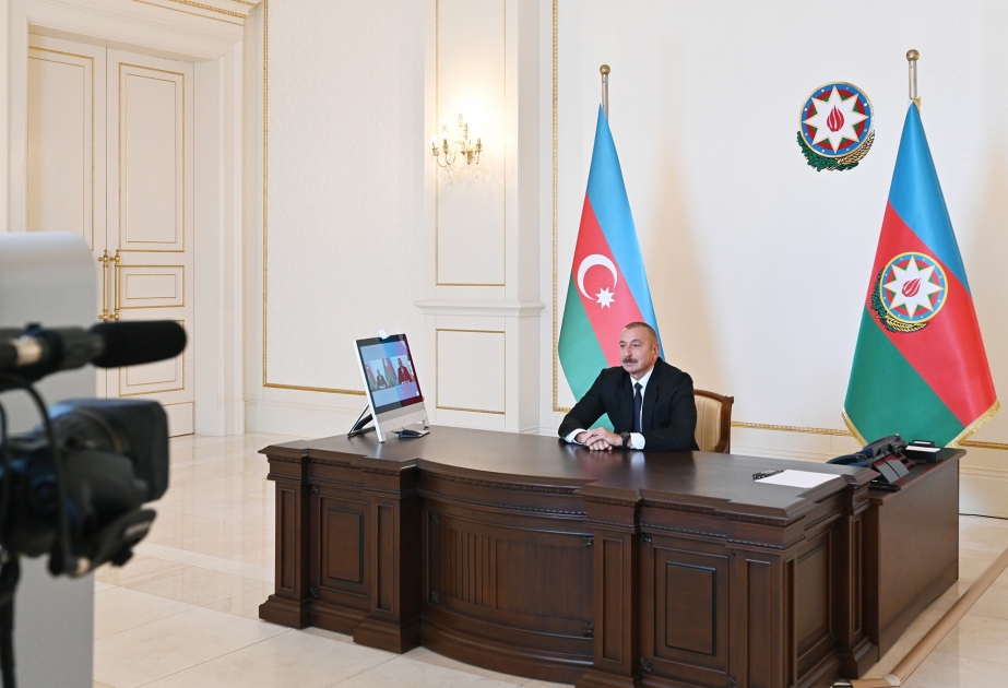 Prezident İlham Əliyev “Euronews” televiziyasına müsahibə verib YENİLƏNİB VİDEO