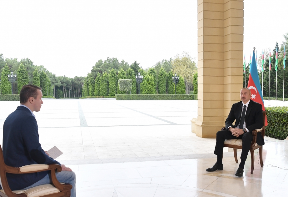 Prezident İlham Əliyev: İndiki anda Türkiyə əsla münaqişəyə cəlb edilmiş tərəf deyil