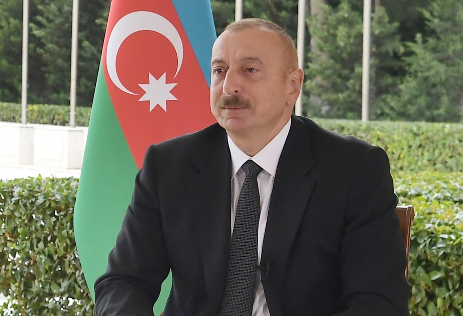 Azərbaycan Prezidenti Rusiyanın “Pervıy Kanal” televiziyasına müsahibəsində yeni geosiyasi reallıqlardan danışıb