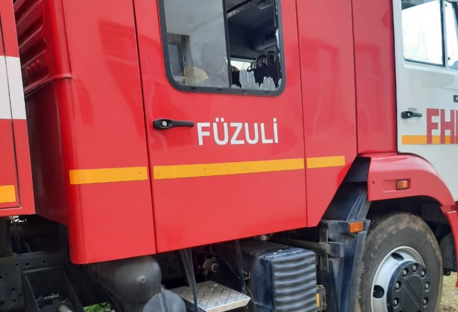 FHN: Ermənistan silahlı qüvvələrinin atəşi nəticəsində Azərbaycanda mülki obyektlərdə yanğın və dağıntılar törədilib VİDEO