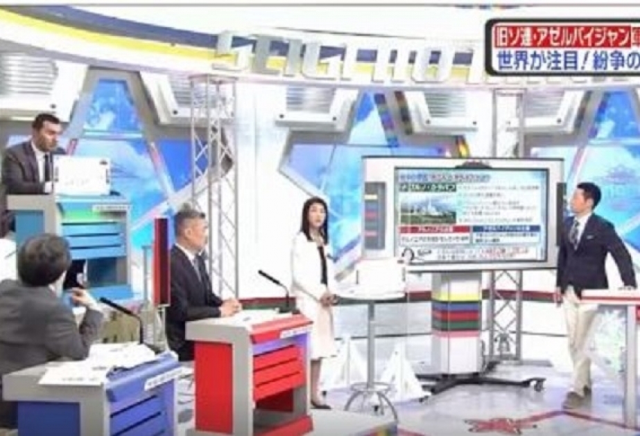 Yaponiyanın “Asahi TV” kanalında Ermənistanın təxribatları barədə veriliş yayımlanıb