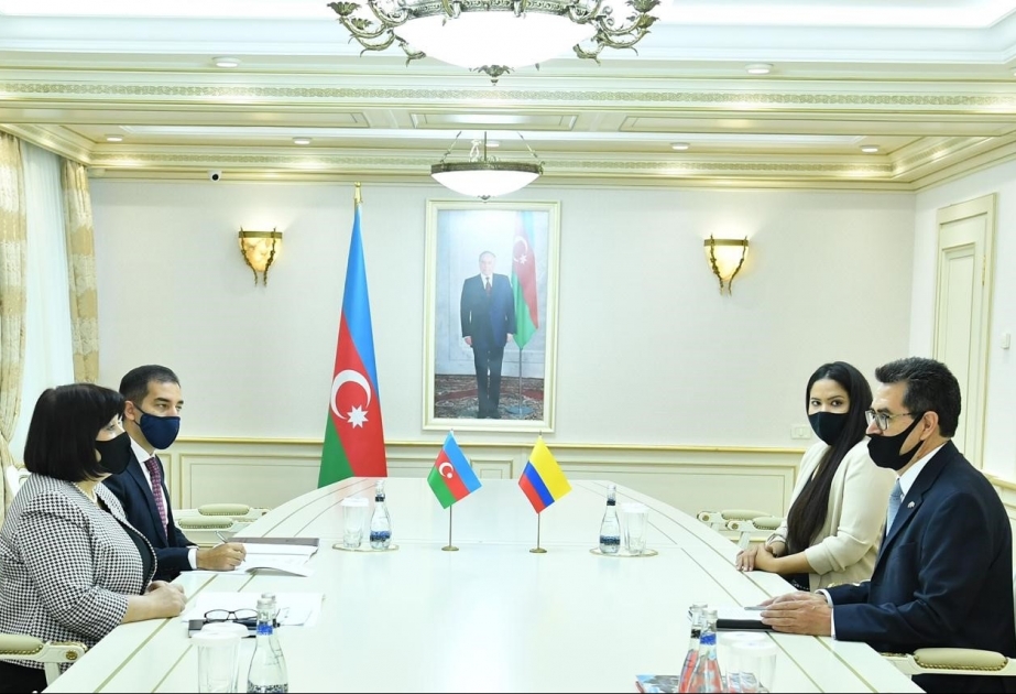 Kolumbiyanın ölkəmizdəki səfiri Ermənistan-Azərbaycan münaqişəsi barədə məlumatlandırılıb