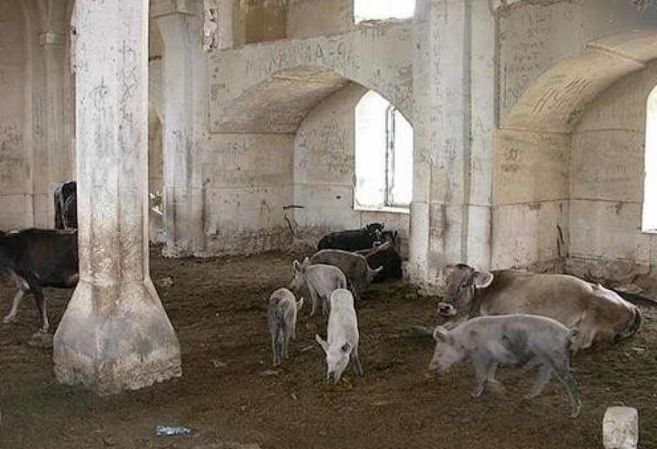 Armenischer Vandalismus: Zerstörte religiöse und historische Denkmäler, Städte und Dörfer in Ruinen verwandelt - FOTOS