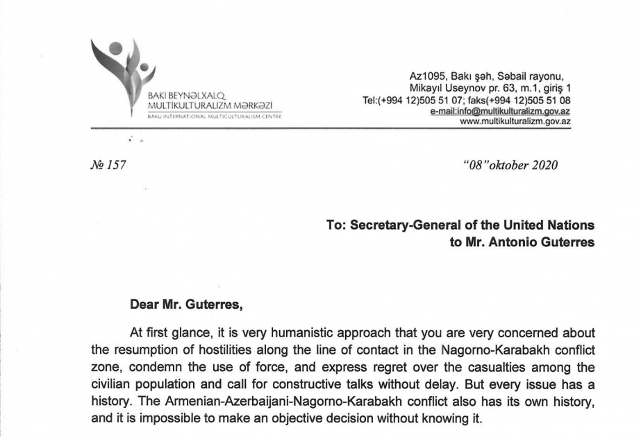 Grupo de intelectuales, representantes de comunidades religiosas y nacionales apelan al Secretario General de las Naciones Unidas