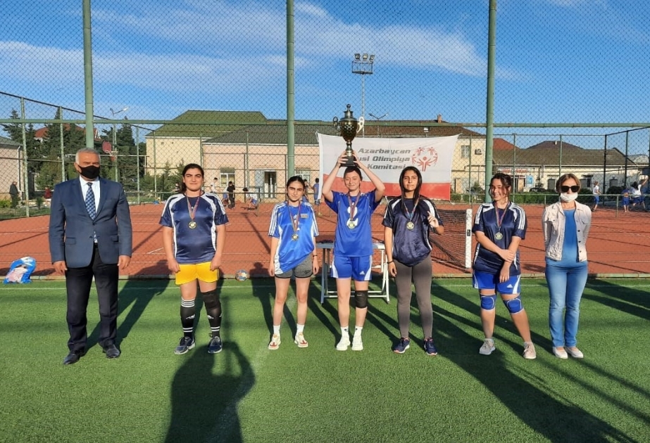 Xüsusi olimpiyaçı qızlar arasında həndbol turniri keçirilib