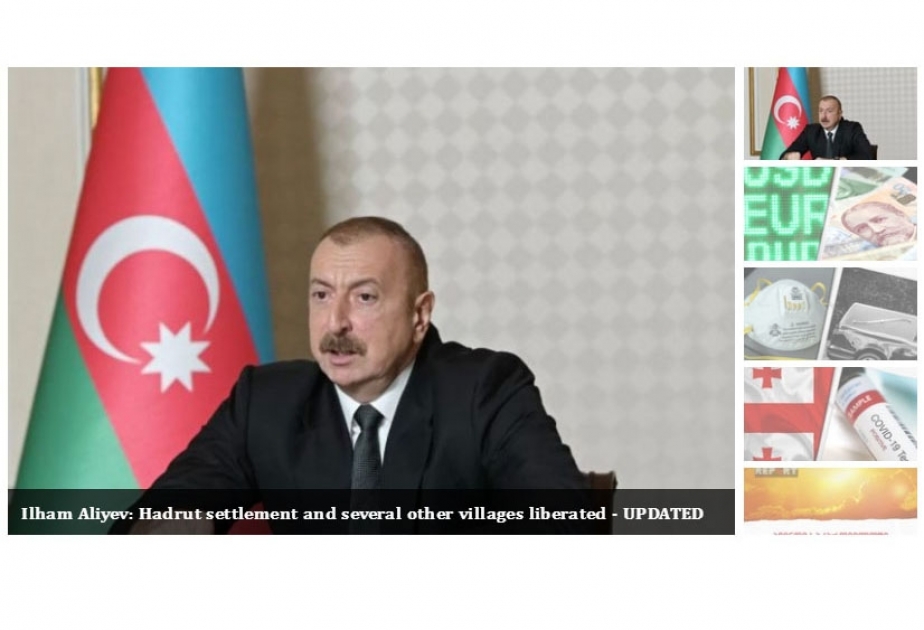 Gürcüstan KİV-ləri Azərbaycan Prezidentinin xalqa müraciətindən xəbərlər yayıb