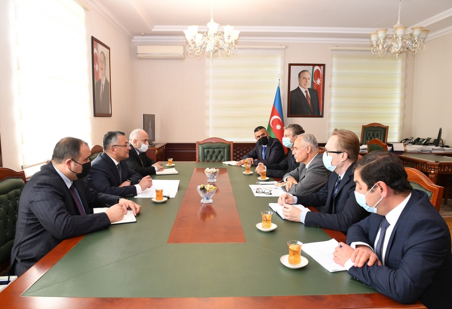 Dövlət Komitəsinin sədri BMT nümayəndəsi ilə humanitar məsələləri müzakirə edib