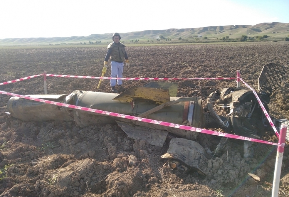 ANAMA qadağan olunmuş sursatlar və “TOÇKA-U” taktiki raketi aşkarlayıb