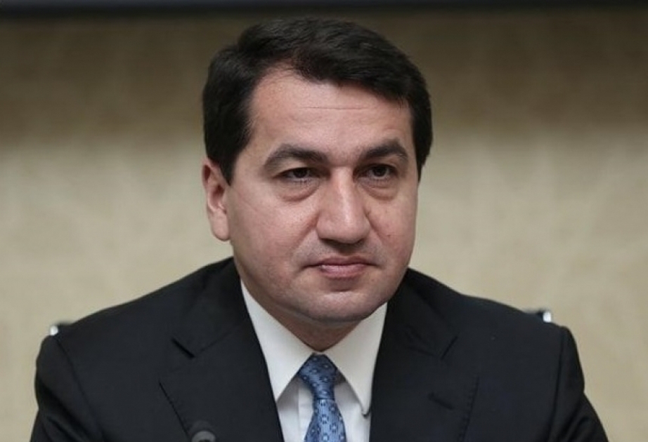 Hikmat Hajiyev: Armenia under humanitarian aid receives new Smerch missiles