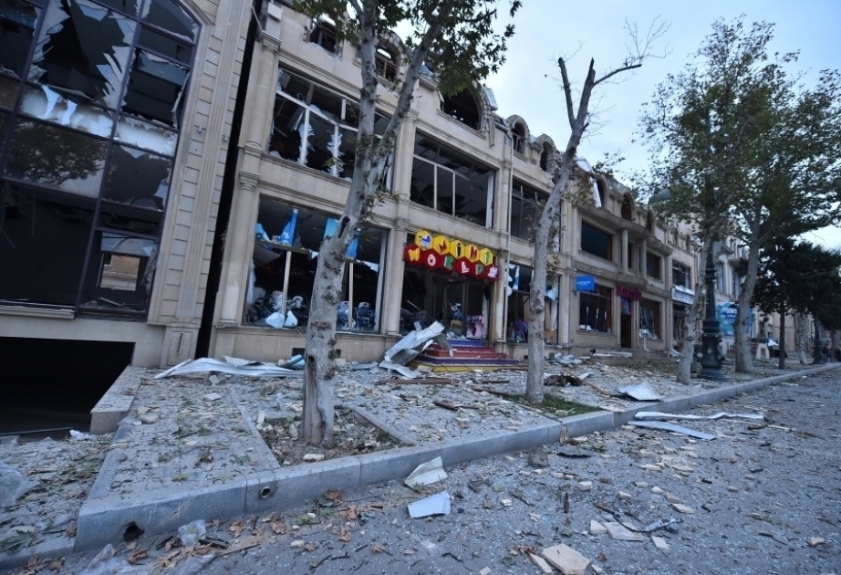 Raketenangriffe auf Wohnhäuser in Ganja sind ein klarer Beweis für Terrorismus-Politik Armeniens auf staatlicher Ebene