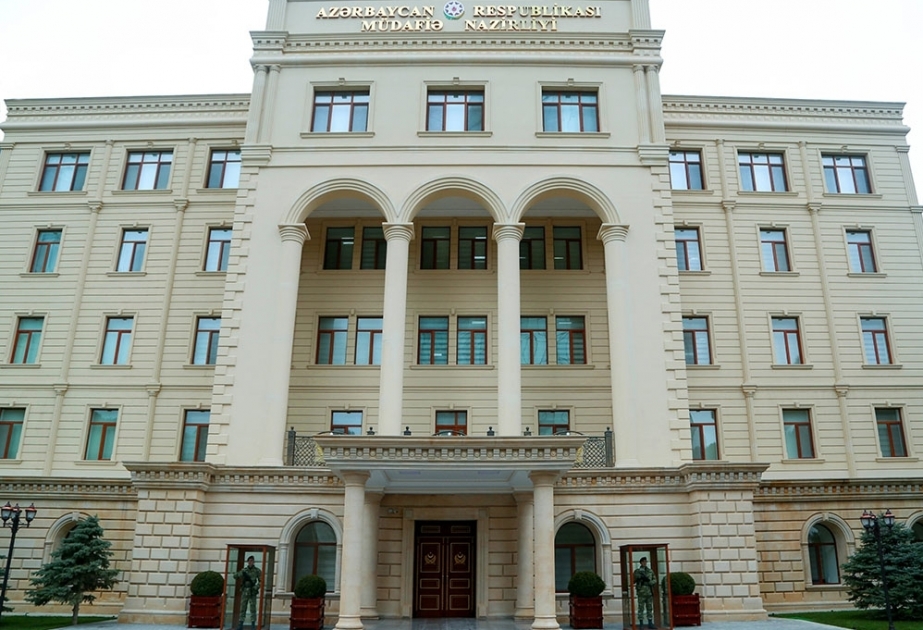 Azerbaijan`s Ministry of Defense: Political and military leadership of Armenia bears responsibility for aggravation of the situation in the region