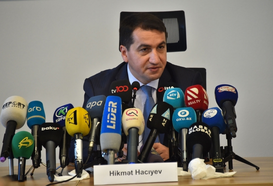 Хикмет Гаджиев: Совершенные Арменией преступления следует расценивать как военно-политическую провокацию