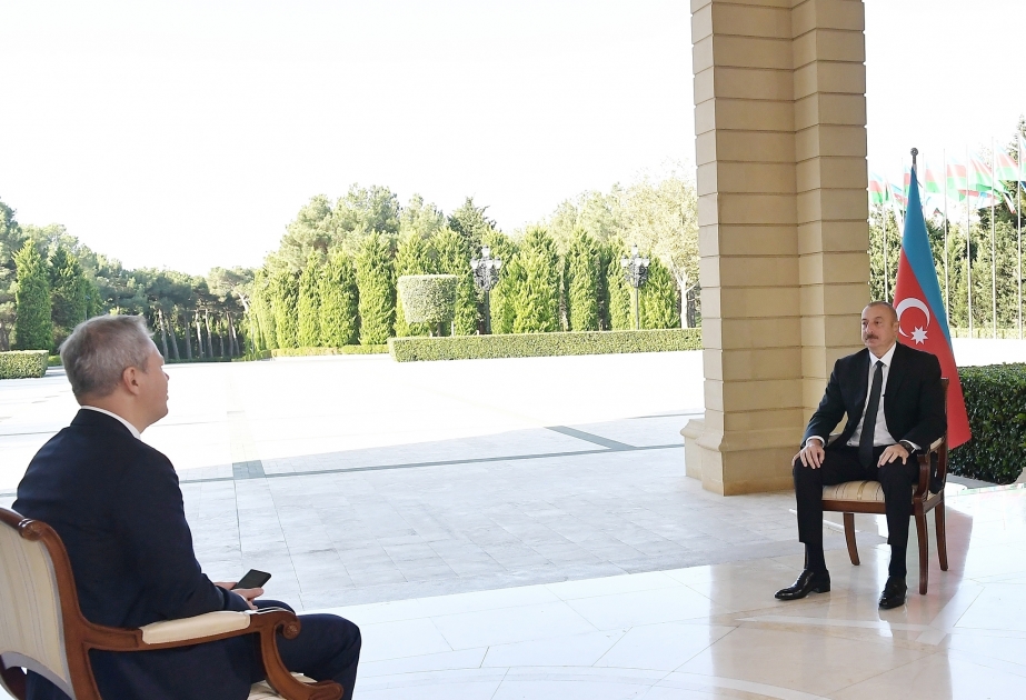 Президент Ильхам Алиев: Сколько будет длиться перемирие будет зависеть от армянской стороны