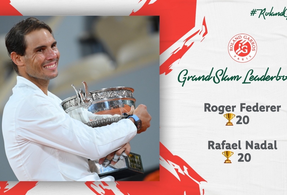 Rafael Nadal 13-cü dəfə “Roland Garros” turnirinin qalibi olub
