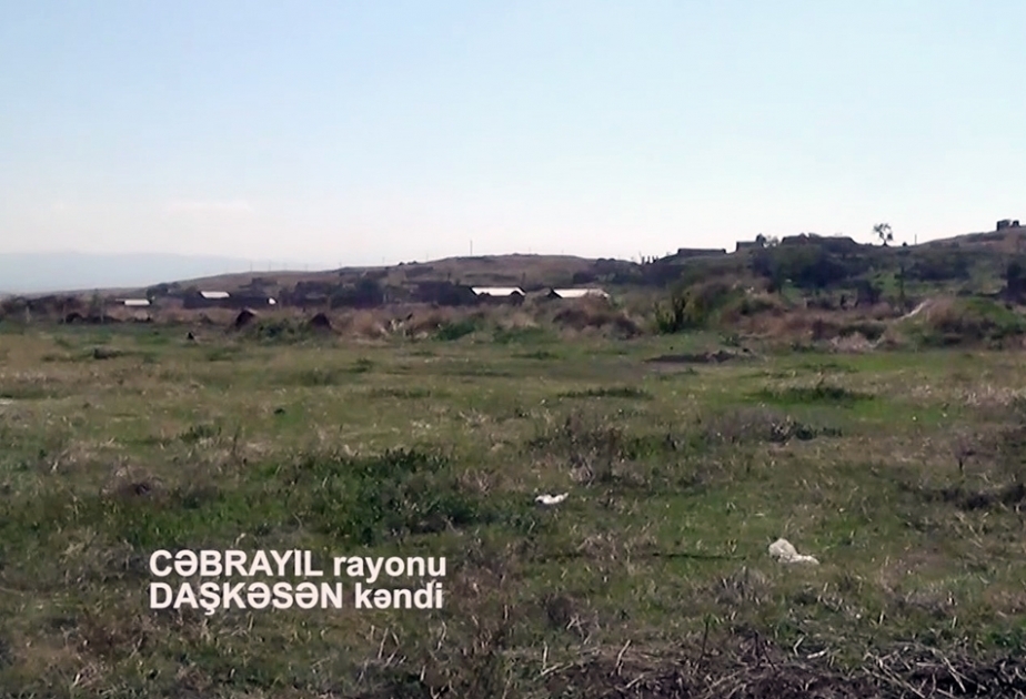Imágenes de la aldea de Dashkasán del distrito de Djabrayil, liberado de la ocupación armenia